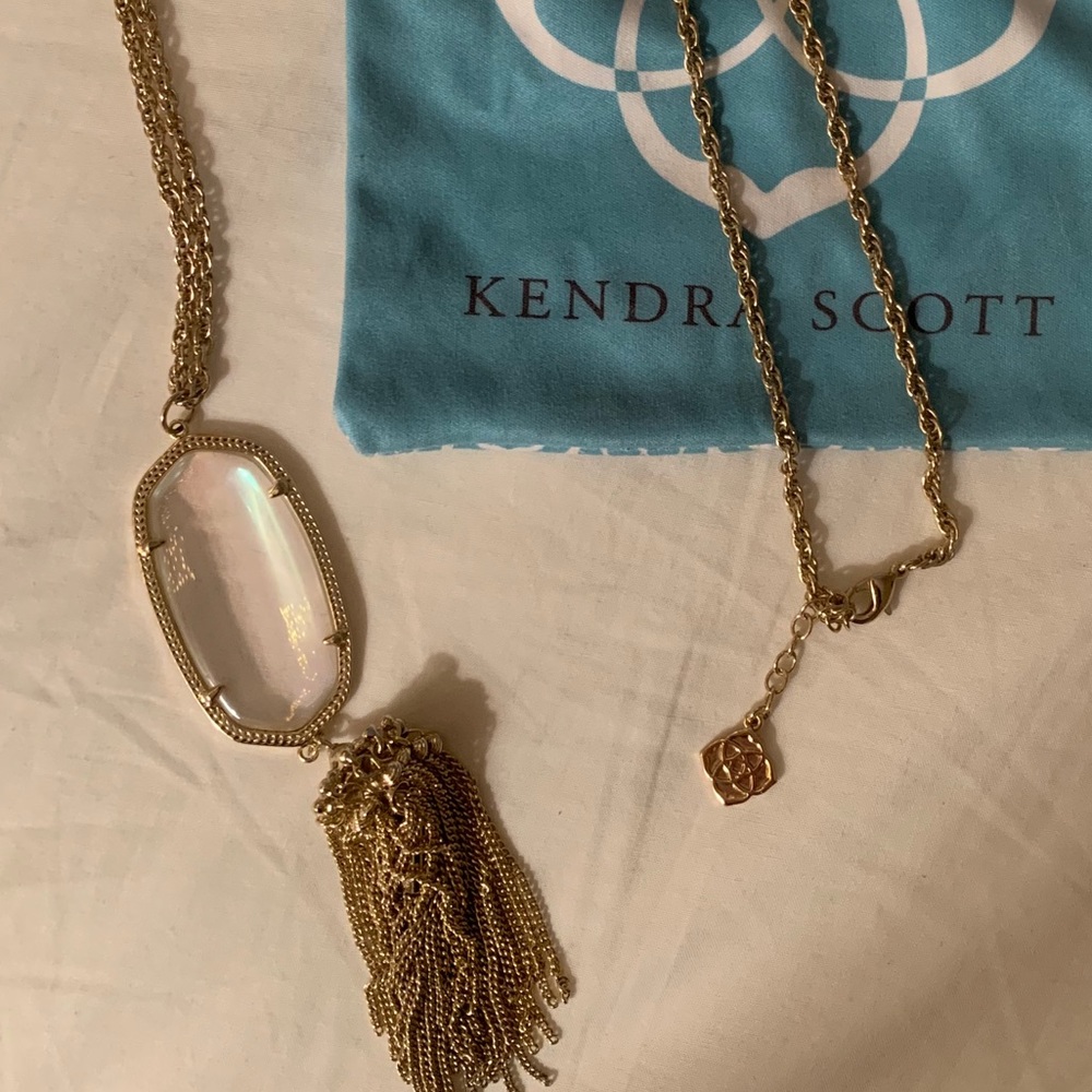 Kendra Scott Rayne Gold Long Necklace